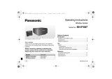 Panasonic SHFX67 Manualul proprietarului