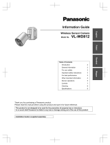Panasonic VLWD812FX Instrucțiuni de utilizare