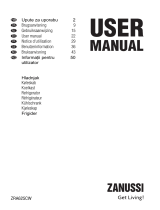 Zanussi ZRA625CW Manualul utilizatorului