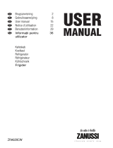 Zanussi ZRA620CW Manualul utilizatorului