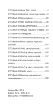 ZTE BLADE G Manual de utilizare