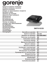 Gorenje SW-2027 Manual de utilizare