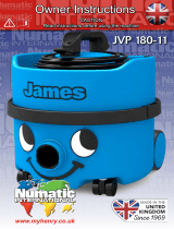 Numatic James JVP180 Owner Instructions