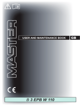 Master ELECTRIC B 3EPB 110V 50HZ Manualul proprietarului