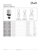 Danfoss AME 55/56 Instrucțiuni de utilizare