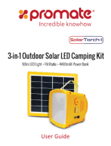Promate SolarTorch-1 Manualul utilizatorului