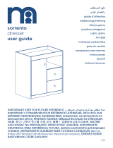 mothercare Sorrento Dresser Manualul utilizatorului