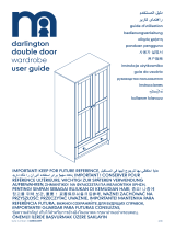 mothercare Darlington Double Door Wardrobe Manualul utilizatorului