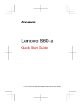 Lenovo S60-A Ghid de inițiere rapidă
