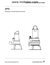 Grundfos APG.50.30.1 Installation And Operating Instructions Manual