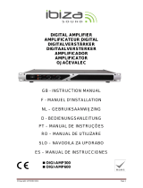 Ibiza Sound DIGI-AMP600 Manualul proprietarului