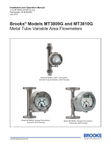 Brooks 3809G / 3809G ELF / 3809G TFE Lined / 3810G Instrucțiuni de utilizare