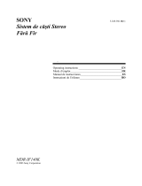 Sony MDR-IF140K Instrucțiuni de utilizare