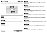 Sony HVL-RL1 Cautions