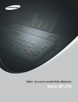Samsung SF-370 Manual de utilizare