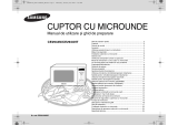 Samsung CE2944N-5 Manual de utilizare