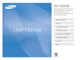 Samsung SAMSUNG NV100HD Manual de utilizare