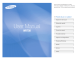 Samsung SAMSUNG WB750 Manual de utilizare