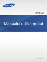 Samsung SM-N7505 Manual de utilizare