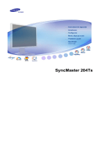 Samsung 204TS Manual de utilizare