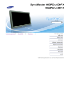 Samsung 460PXN Manual de utilizare