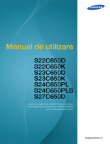 Samsung S24C650PL Manual de utilizare