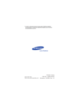 Samsung SGH-X460 Manual de utilizare
