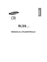 Samsung RL39WBSM Manual de utilizare