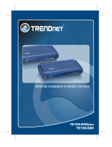 Trendnet TE100-S5Pplus Quick Installation Guide