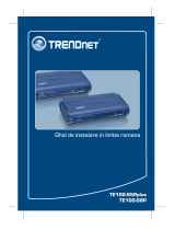 Trendnet TE100-S8P Quick Installation Guide