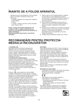 Ignis PBM260A+S Manualul utilizatorului