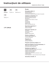 Whirlpool LTF 11M116 EU Manualul utilizatorului
