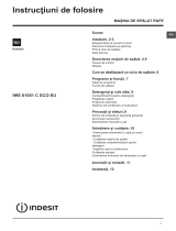 Indesit IWE 61051 C ECO EU Manualul utilizatorului