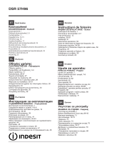 Indesit DSR 57H96 Z S Manualul utilizatorului