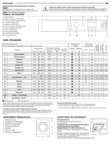 Indesit BI WMIL 71252 EU Daily Reference Guide