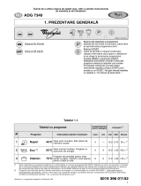 Whirlpool ADG 7340/4 Manualul utilizatorului