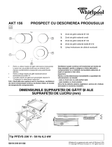 Whirlpool AKT 156/NB Manualul utilizatorului