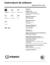 Indesit DFG 262 EU Manualul utilizatorului