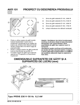 Whirlpool AKR 101/IX Manualul utilizatorului