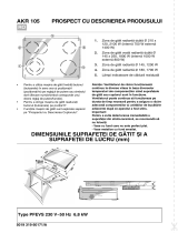 Whirlpool AKR 105/IX Manualul utilizatorului