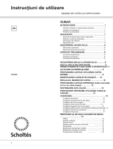 Scholtes SCM2S Manualul utilizatorului