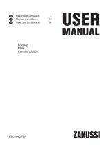 Zanussi ZEL6640FBA Manual de utilizare