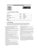 Zanussi TA1050 Manual de utilizare