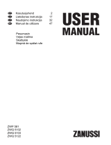 Zanussi ZWP581 Manual de utilizare