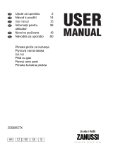 Zanussi ZGS685CTX Manual de utilizare