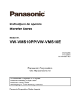 Panasonic VWVMS10E Instrucțiuni de utilizare