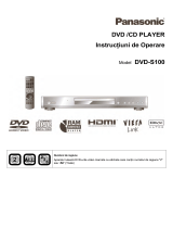 Panasonic DVDS100 Instrucțiuni de utilizare