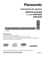 Panasonic DVDS38 Instrucțiuni de utilizare