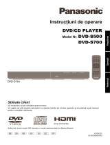 Panasonic DVDS700EP Instrucțiuni de utilizare
