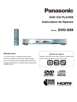 Panasonic DVDS99 Instrucțiuni de utilizare